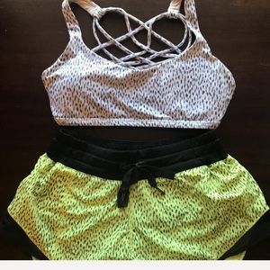 EUC lululemon hottie hot shorts. Shorts only!!
